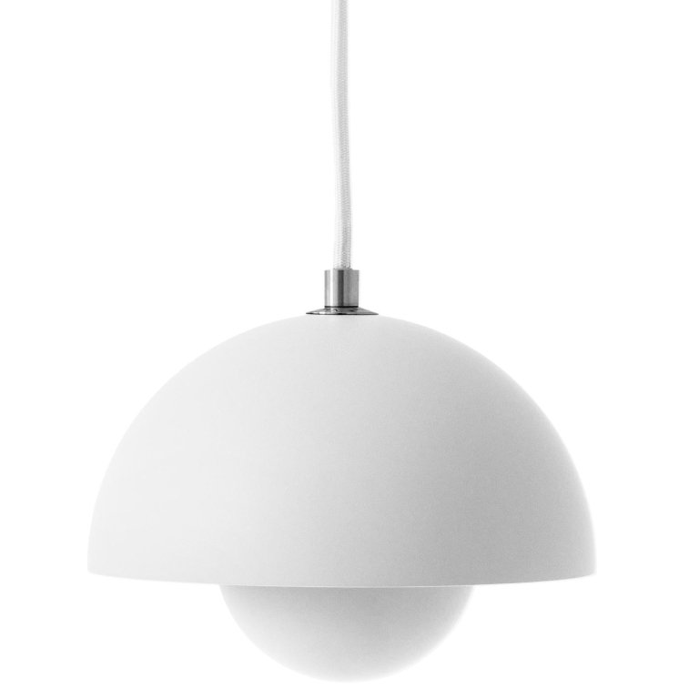&tradition Flowerpot VP10 hanglamp Ø16 Matt White