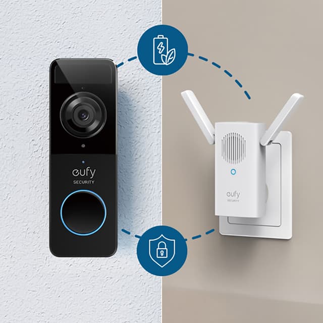 Eufy Doorbell C211 Full HD videodørklokke med ringeklokke