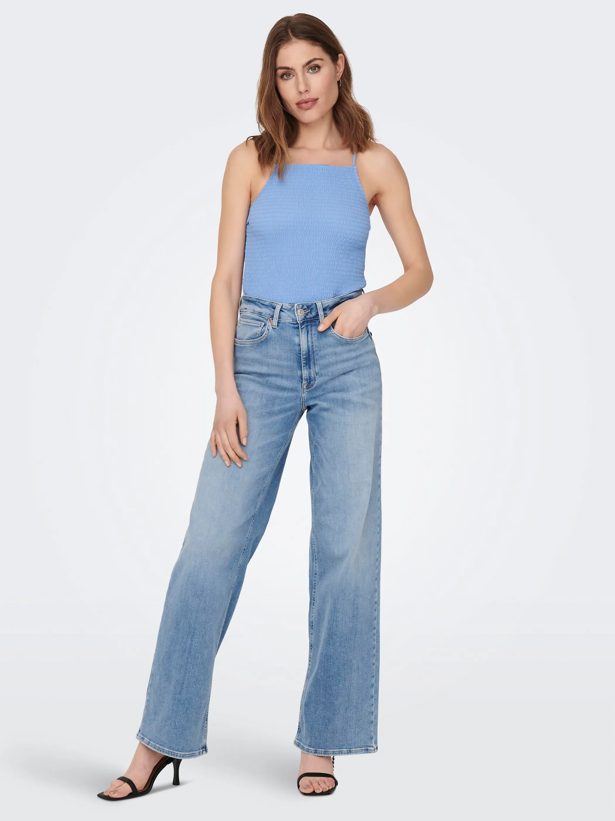 Only ONLMADISON BLUSH HW W Jeans