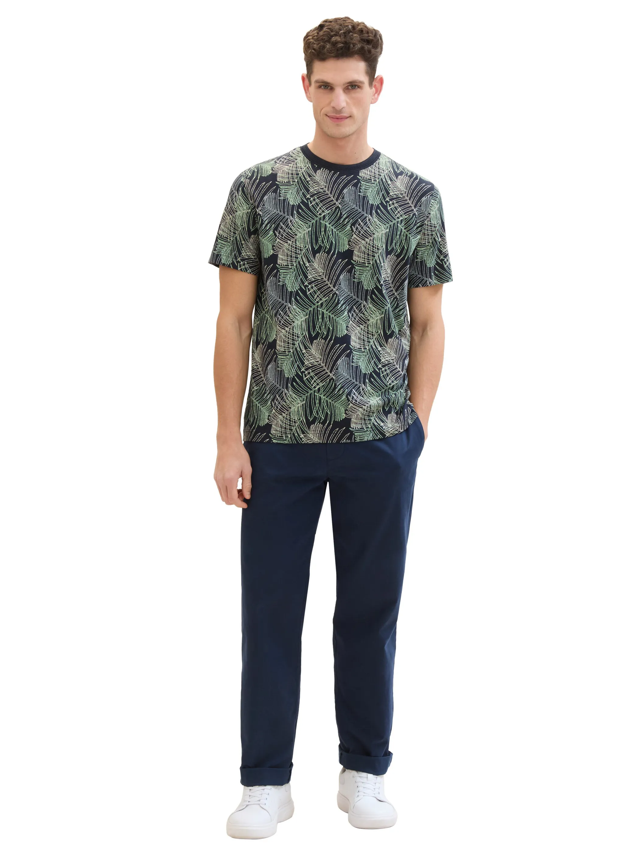 Herren Shirt mit Alloverprint