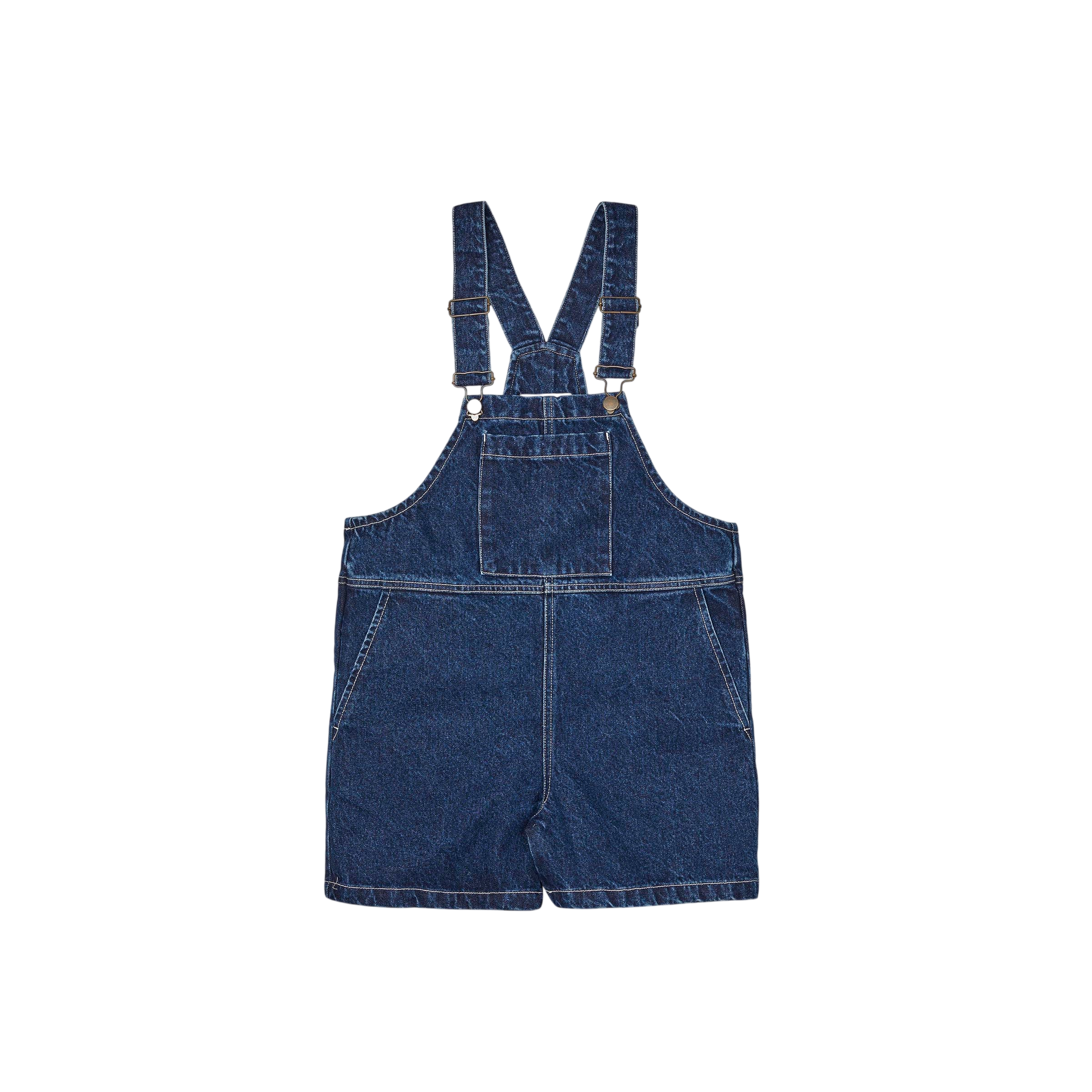 Latzhose Washed Denim