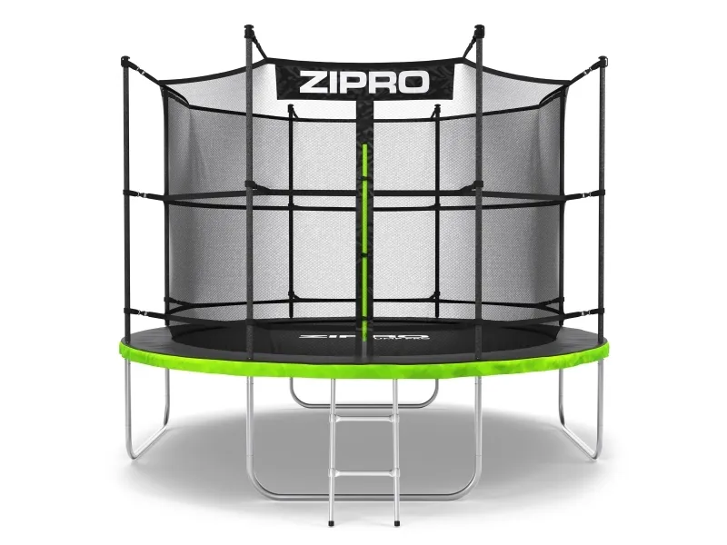 Zipro Trampolin med net og stige Ø312cm   pose til sko