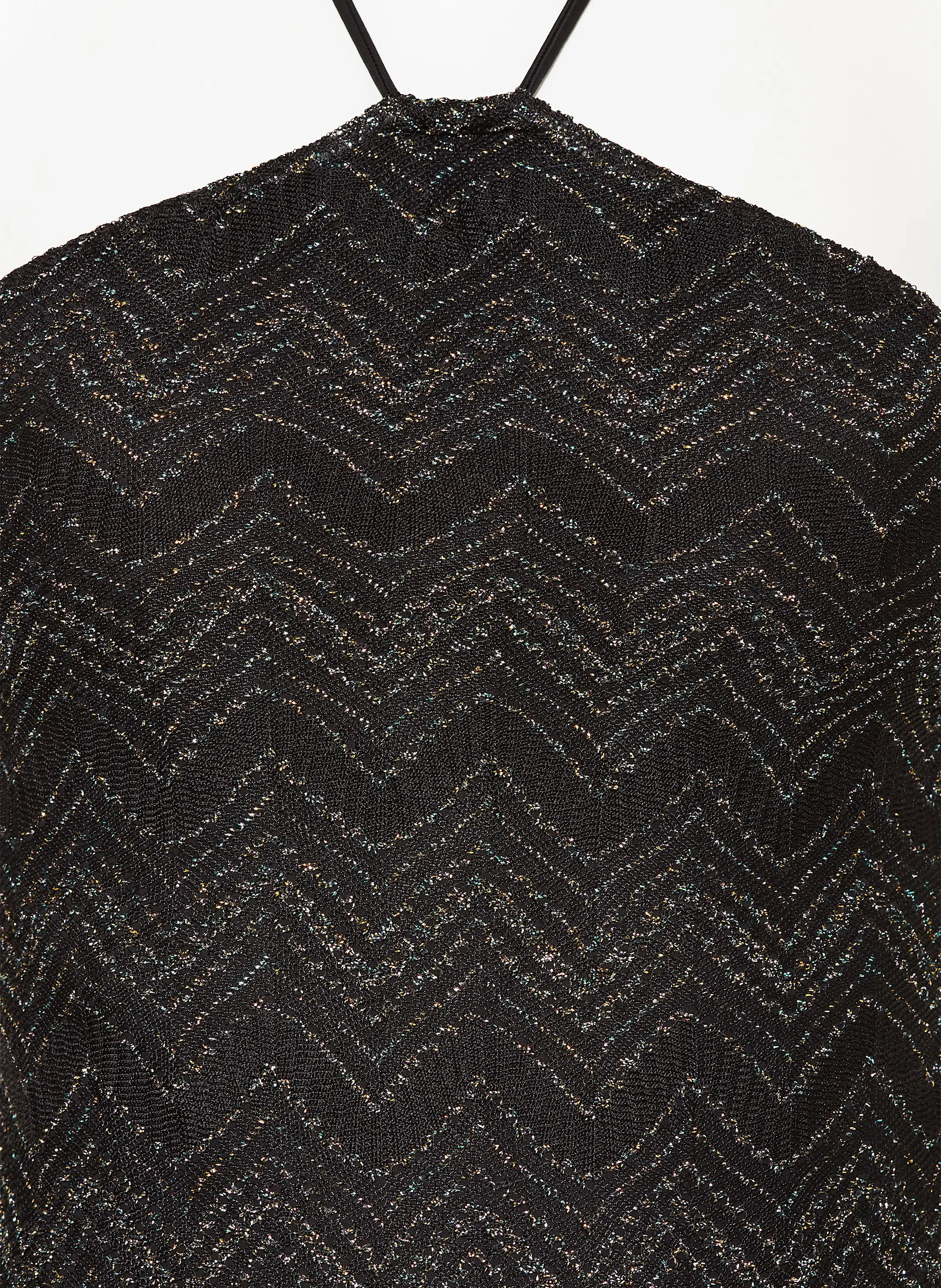 MISSONI Neckholder-Badeanzug mit Glitzergarn