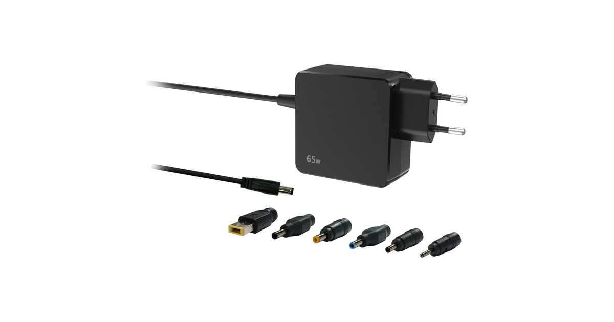 Sitecom65W Universal notebook oplader  (Zwart)