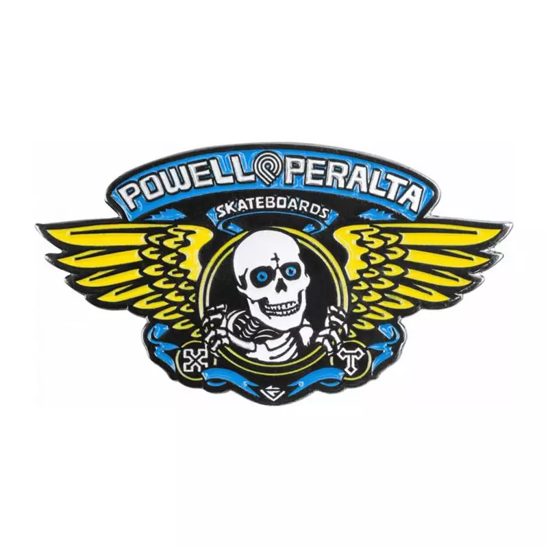 Pin POWELL PERALTA Pin Winged Ripper II Bleu