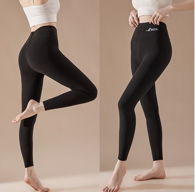 evanesce - Belettering High Rise Sheath Lined Leggings