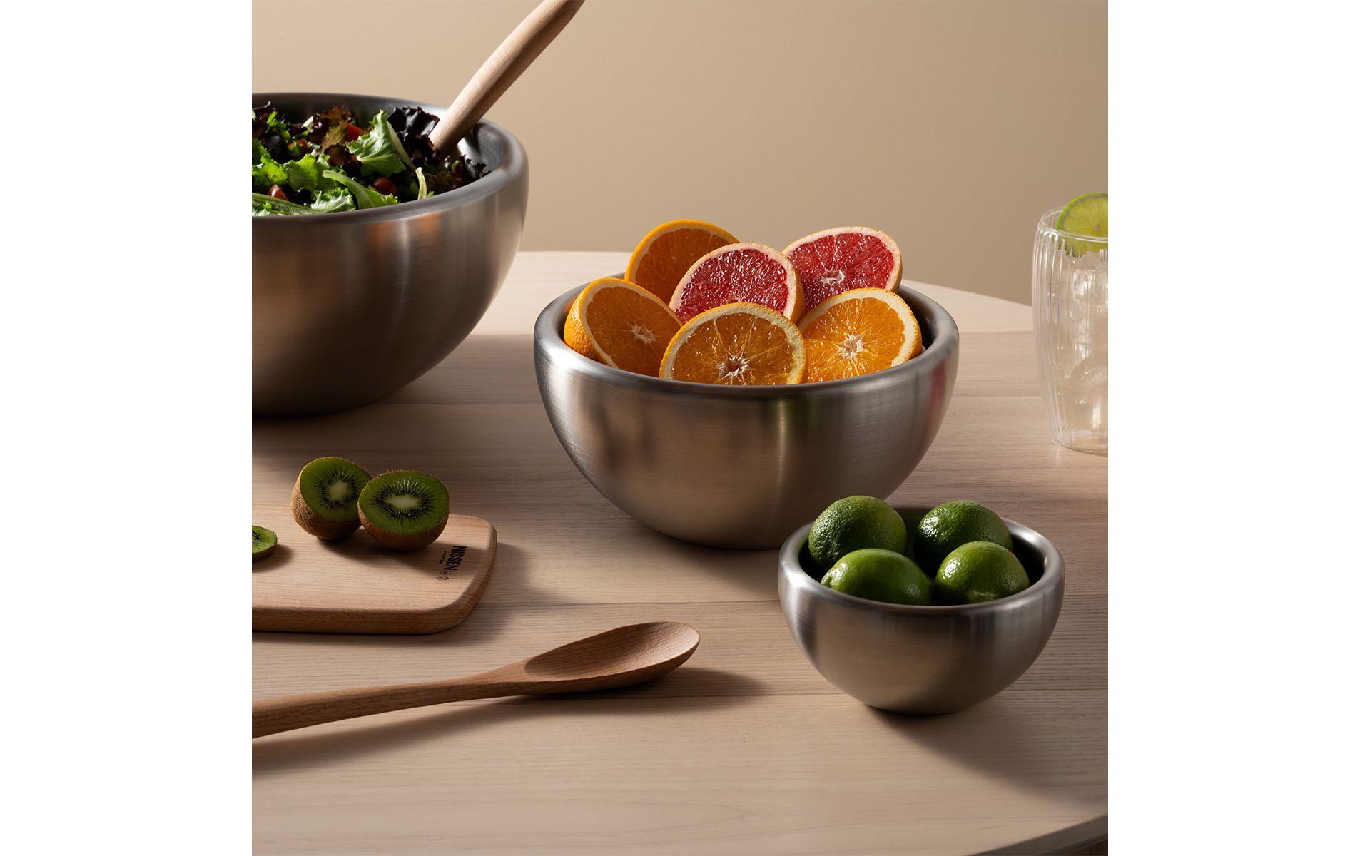 Salatschüssel Set Midora 3-teilig Matt, 0.6/0.3/0.65 l<br>Speiseschüssel-Set