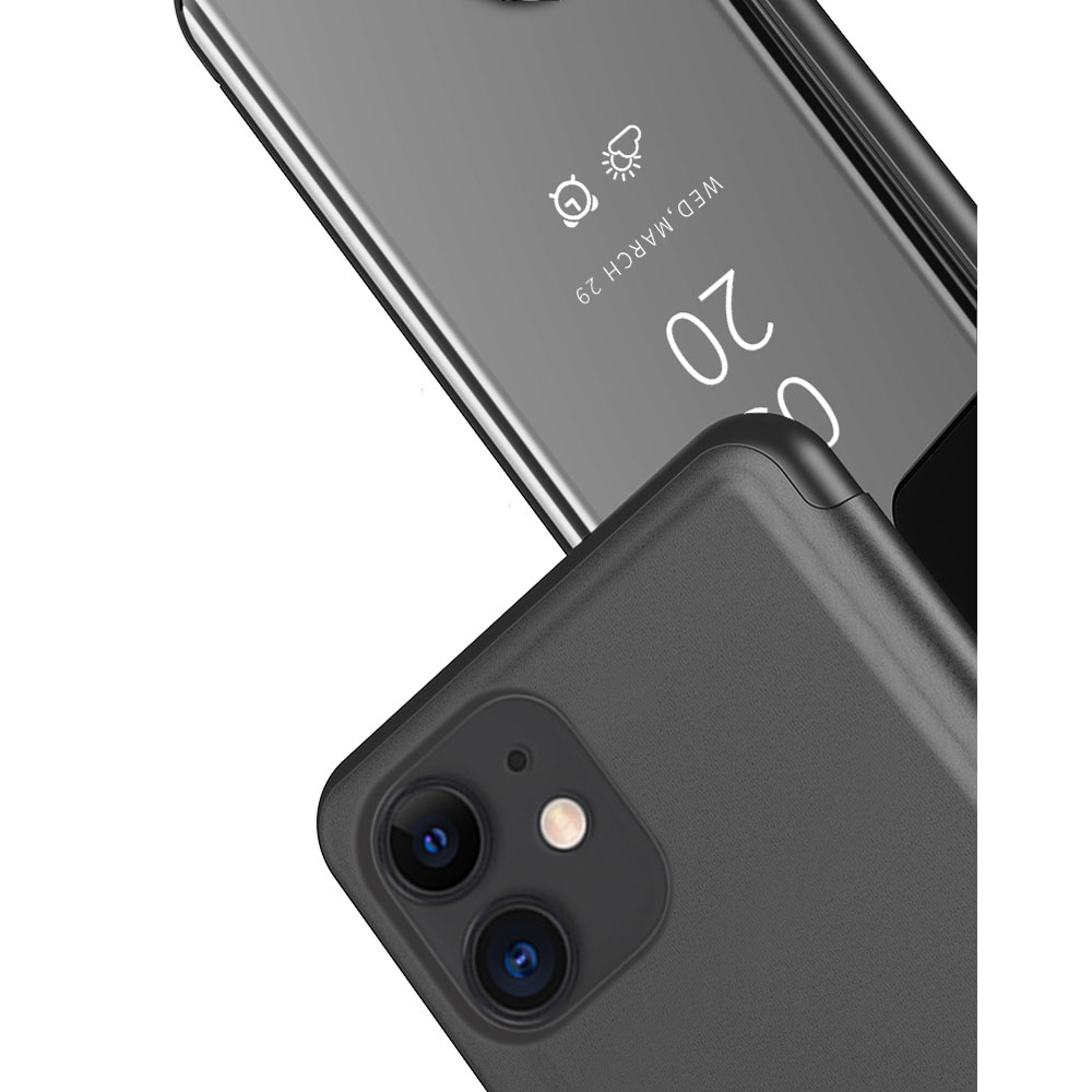 iPhone 12 / iPhone 12 Pro Clear View Cover Hülle - Violett / Blau