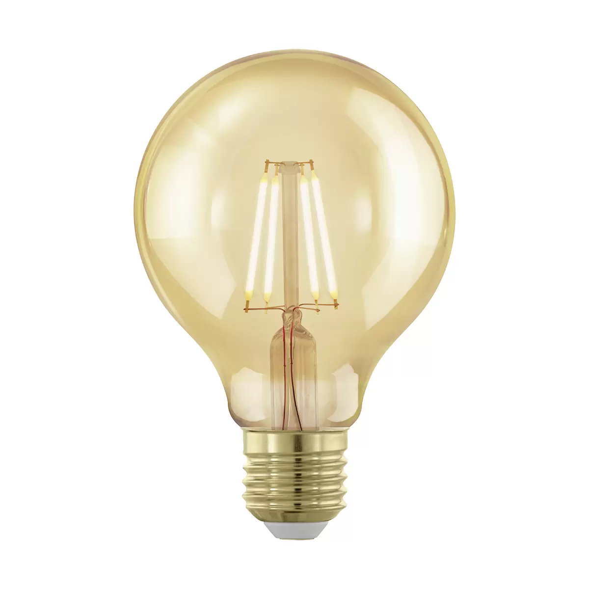 LED-Leuchtmittel Vintage E27 gold,transparent