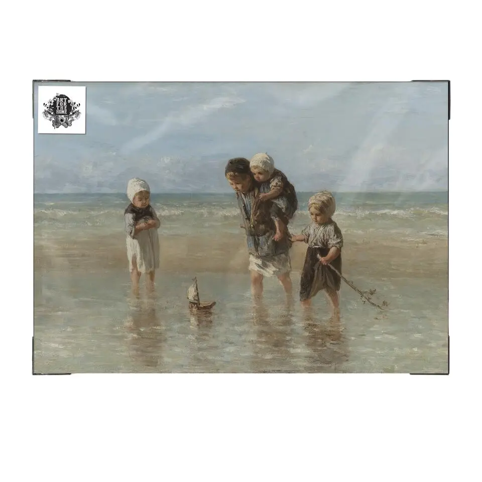 Art for the Home Kinderen der Zee Canvas 75x100cm
