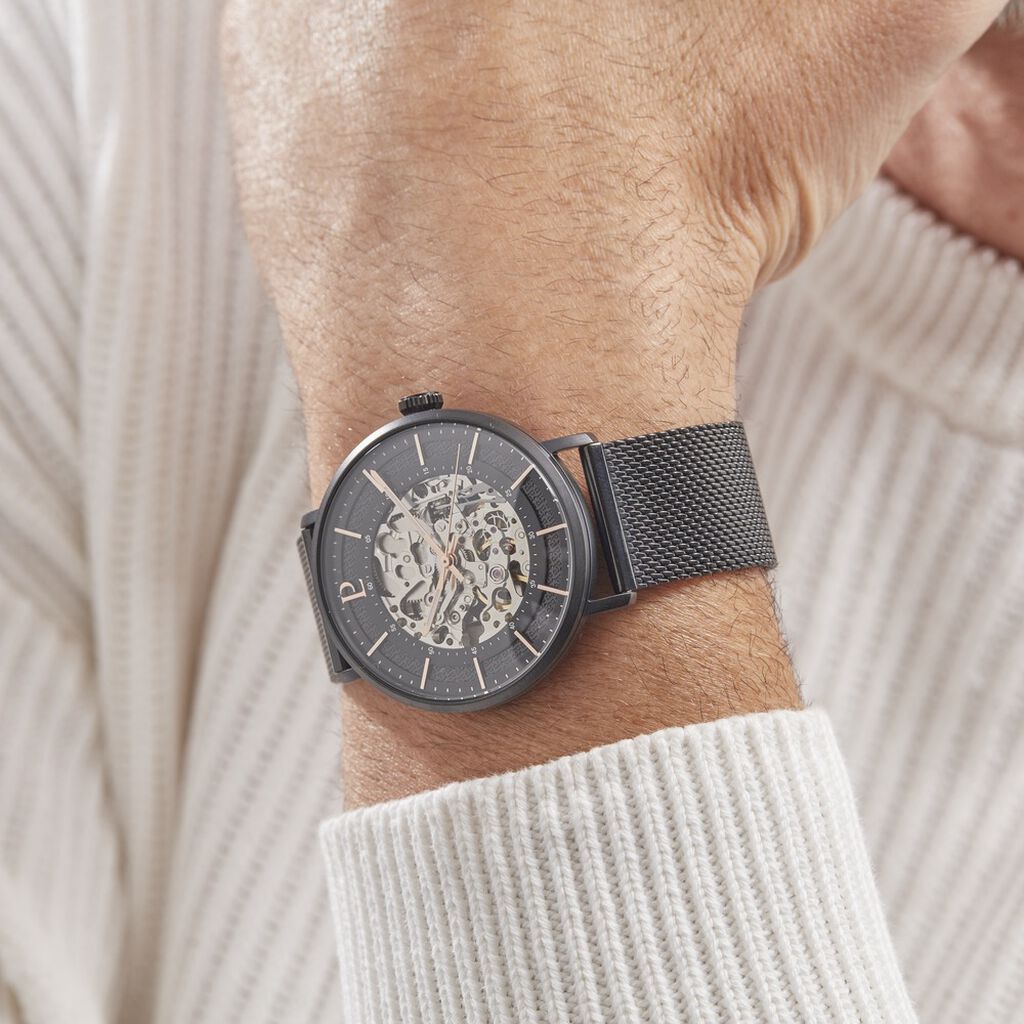 Montre Pierre Lannier Gaius Noir