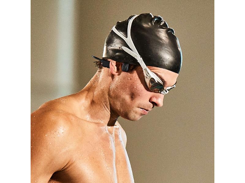 Shokz Bone Conduction Kopfhörer OpenSwim Schwarz Open-Ear-Kopfhörer für zum Schwimmen