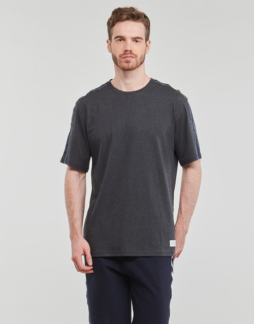 Tommy Hilfiger - SS TEE LOGO - Gris