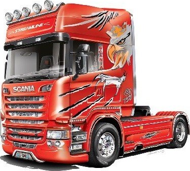 Italeri - Scania R730 Streamline Lastbil Byggesæt - 1:24 - 3906