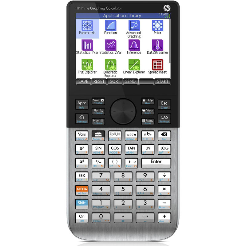 HP Grafikrechner Prime G2, schwarz/silber