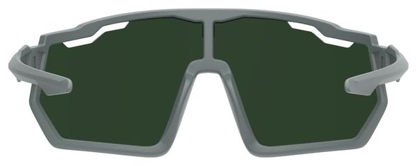 Lunettes Junior AZR Pro Race Jr Mat Gris / Ecran Vert