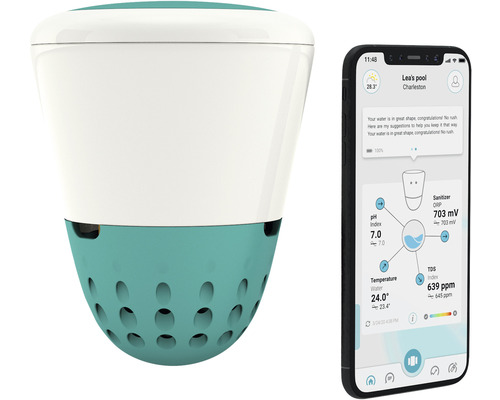 Slimme zwembadsensor Zout Ondilo ICO