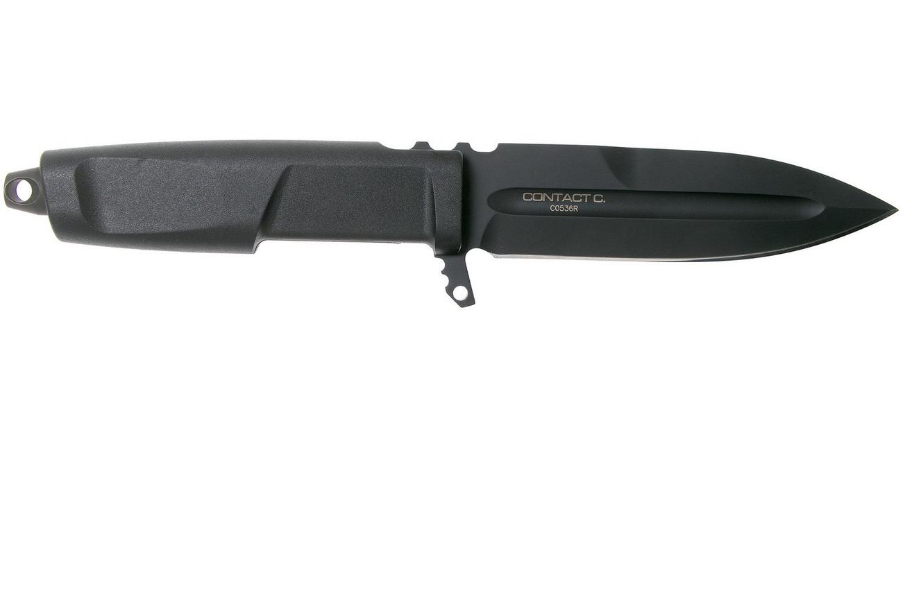 Extrema Ratio Contact C, Black Black 04.1000.0216/BLK vaststaand mes
