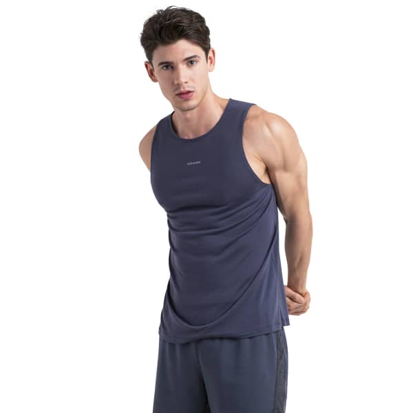 Débardeur trail ICEBREAKER M MERINO 125 COOL-LITE SPEED TANK GRAPHITE