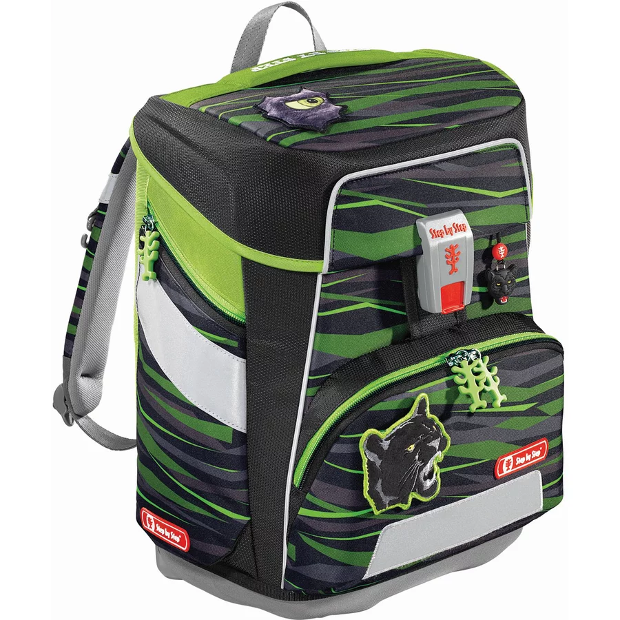 Step by Space - Schulranzen Set 5tlg. Wild Cat Chiko