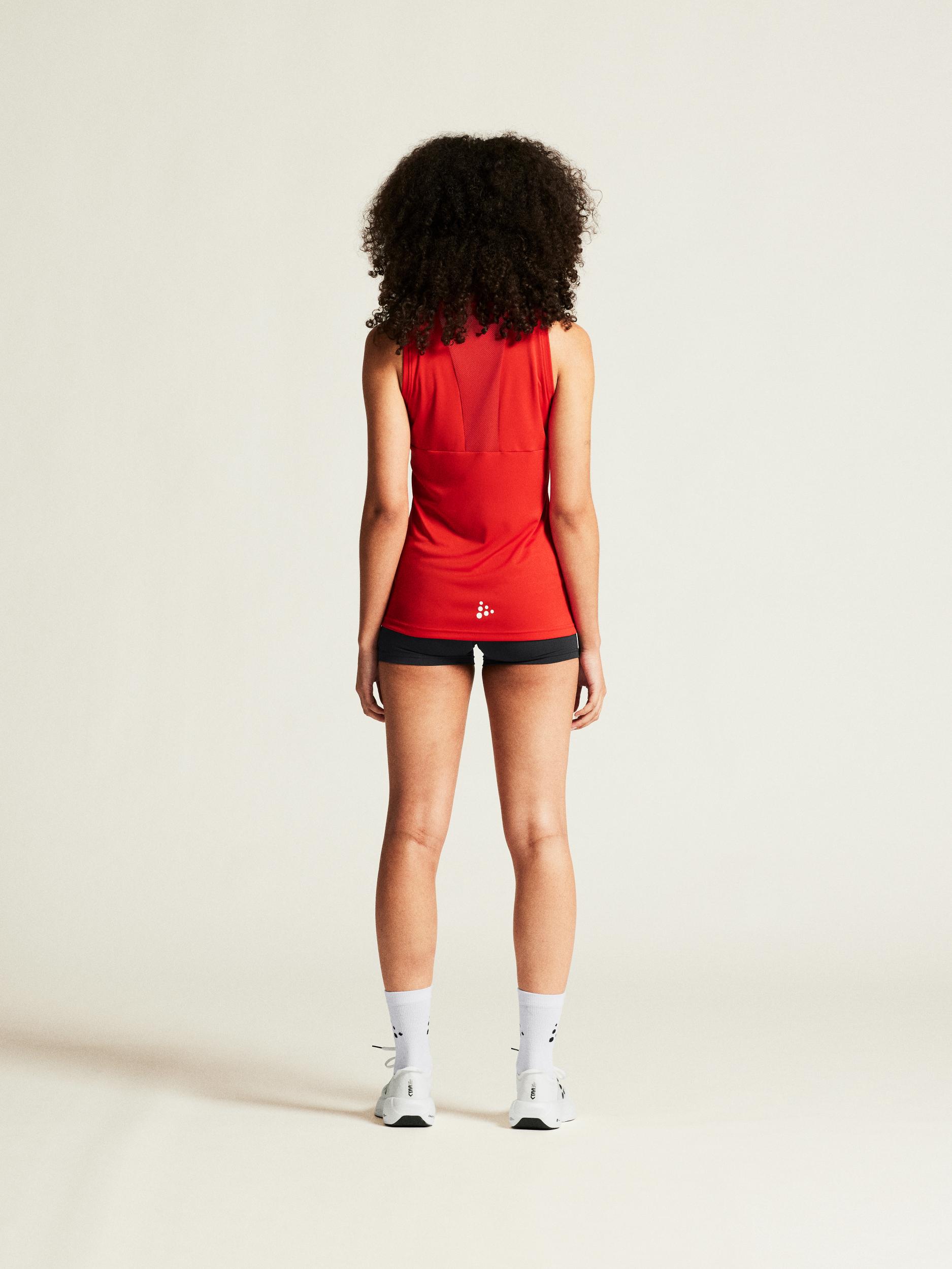 Craft Rush 2.0 Singlet Womens Bright Red