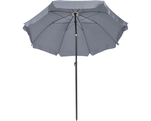 Soluna parasol Ø 180 cm grijs