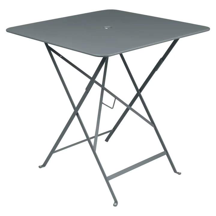 Fermob - Bistro Klapptisch, 71 x 71 cm, gewittergrau