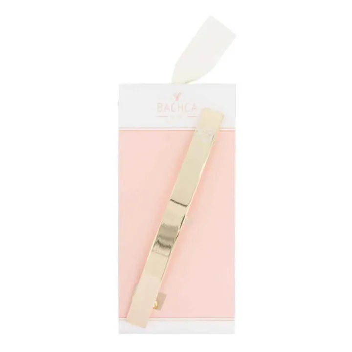 Bachca Barrette en métal | Doré