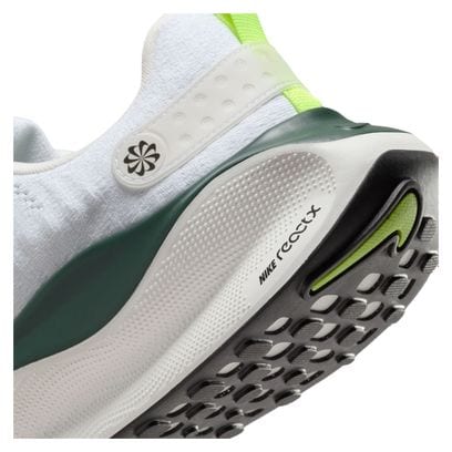 Chaussures de Running Nike ReactX Infinity Run 4 Blanc Vert