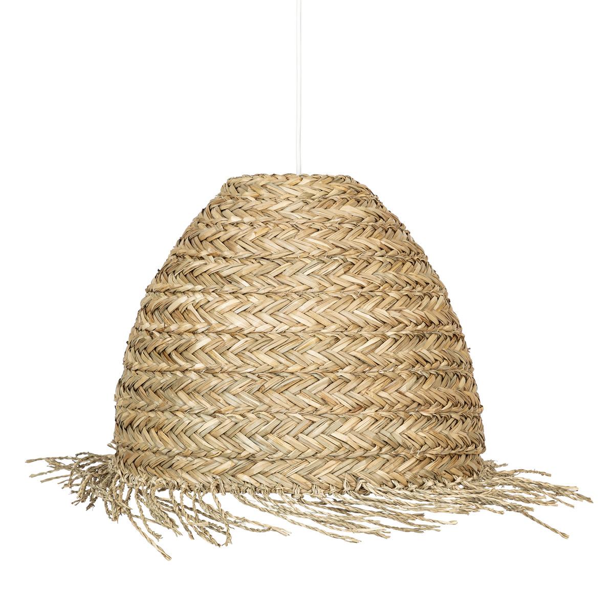 ABAT JOUR ROSEAU HANIA NATUREL D.37CM
