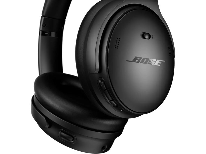 Bose Over-Ear-Kopfhörer QuietComfort Schwarz Kabellose Noise-Cancelling-Kopfhörer