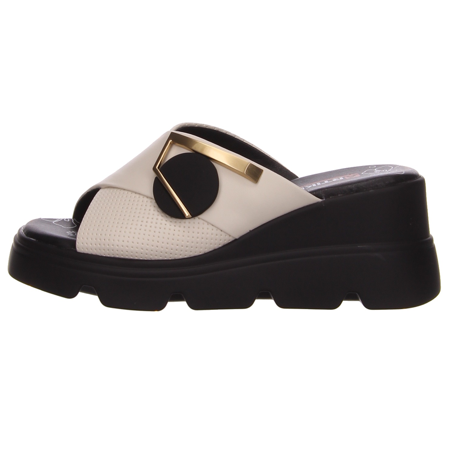 Artiker Damen Pantolette beige beige
