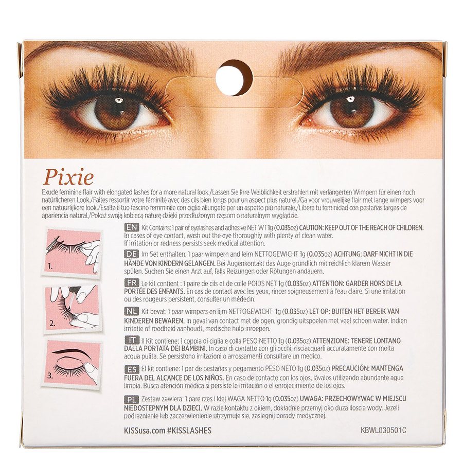 KISS Lash Blowout Pixie 1pair