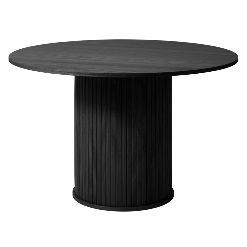 Lenn houten eettafel Zwart eiken