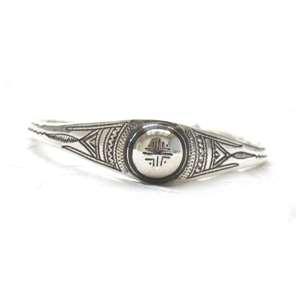 Bracelet ethnique touareg jonc rigide