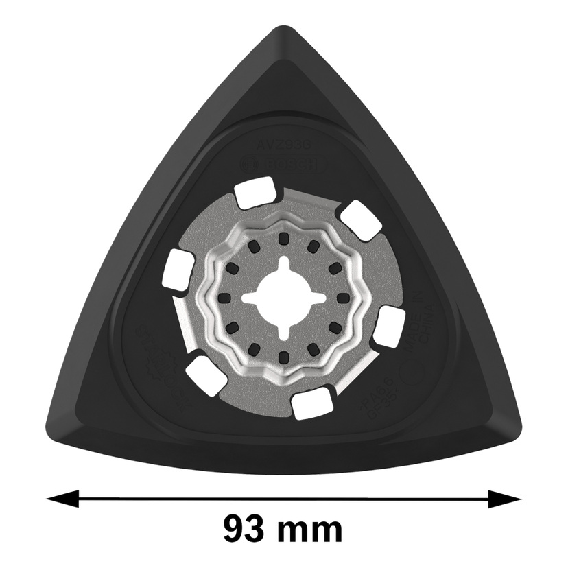 Deltaslipeplate 93 mm