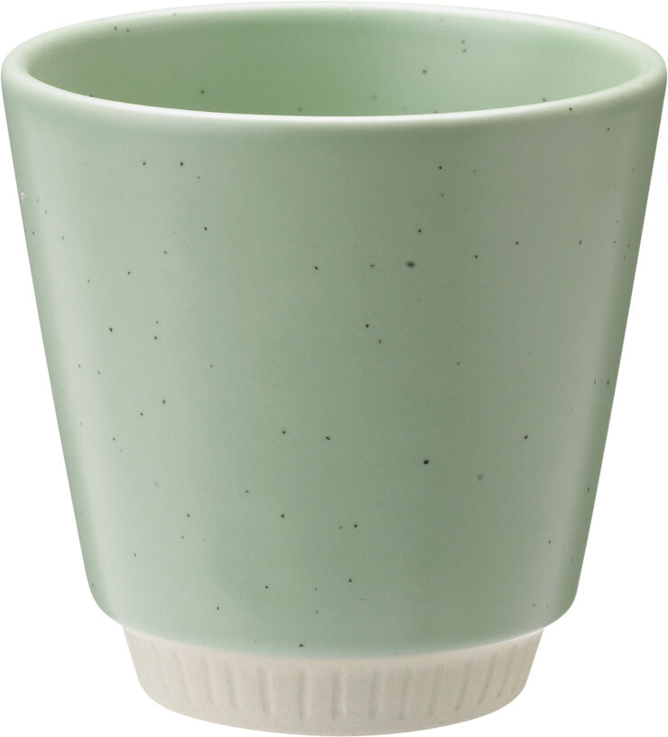 Knabstrup Keramik Knabstrup Colorit, kop, lys grøn, H9 cm, 250 ml Light green