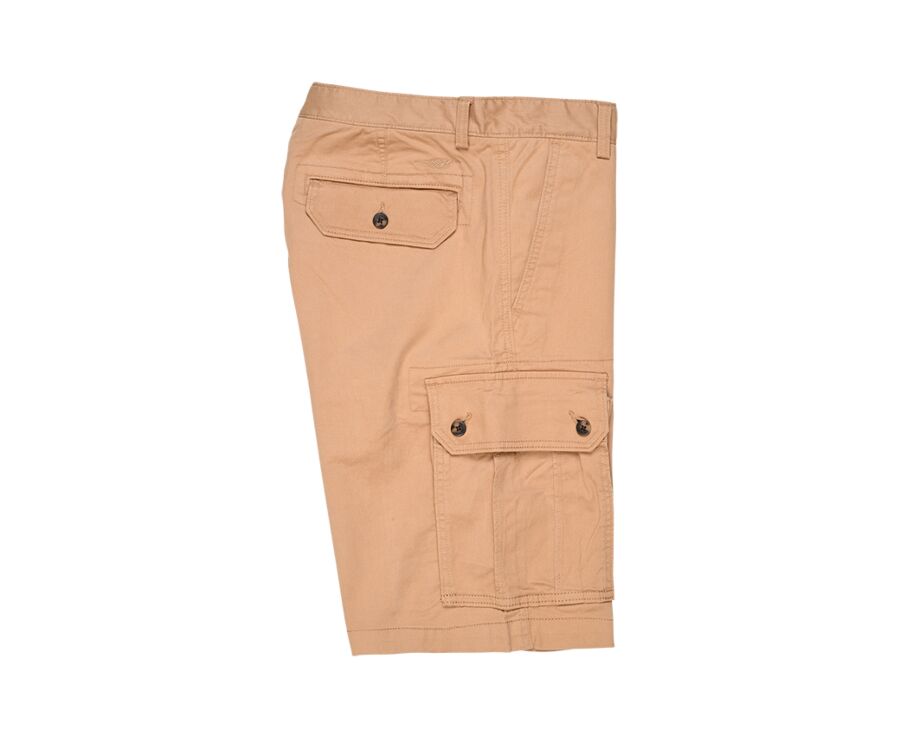 Bermuda cargo homme Camel - CORBEN