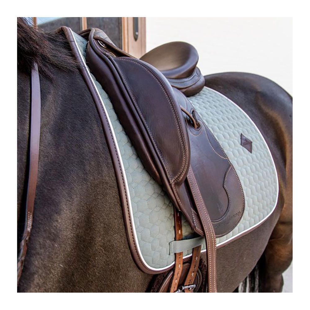 Kentucky CLASSIC LEATHER - Tapis dressage dusty green