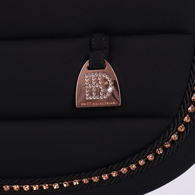 Zadeldek BRITT EQUESTRIAN AW25 Veelzijdigheid Zwart