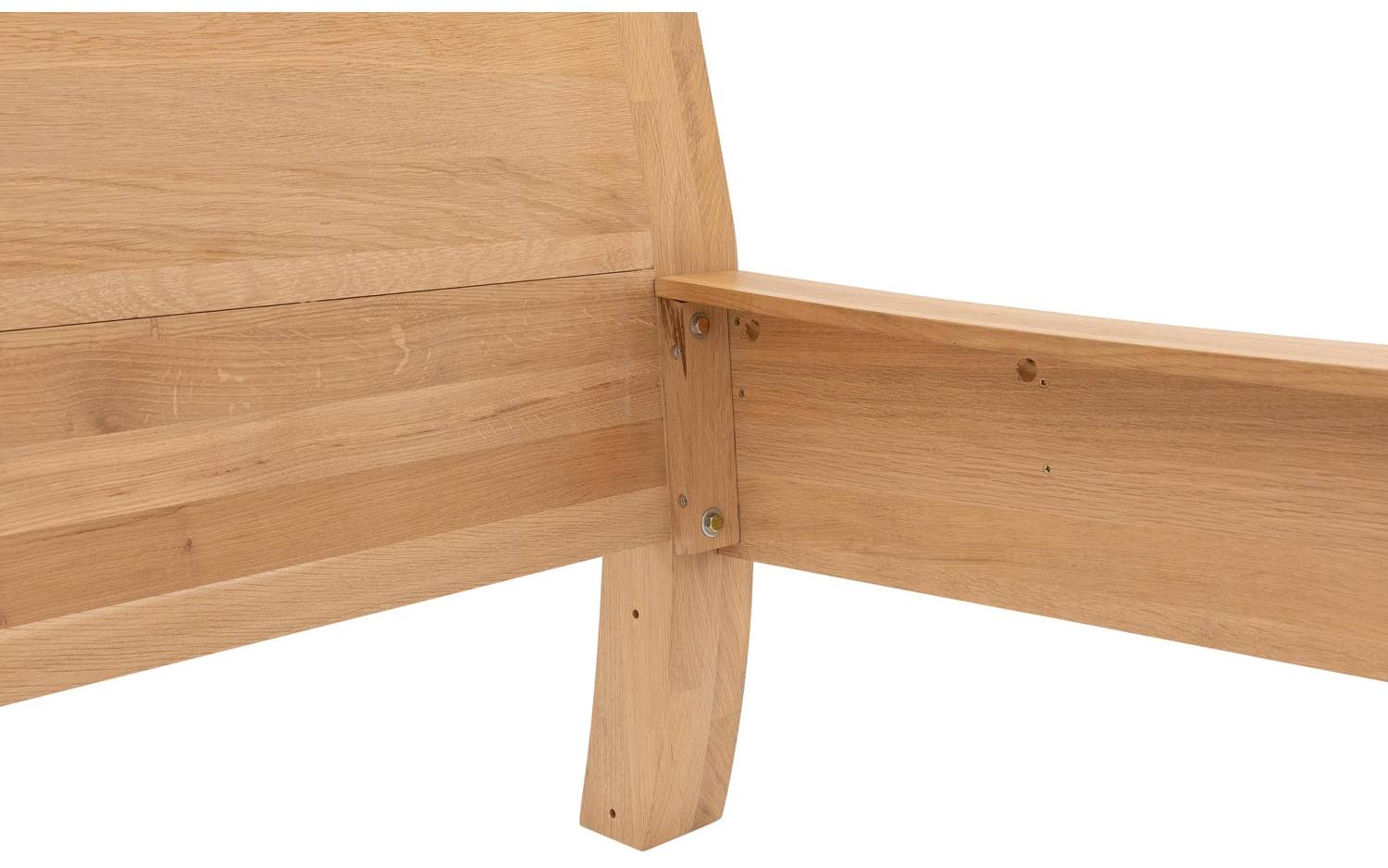 Goossens Bedframe Donna - 160 x 200 - Naturel eiken - Hout