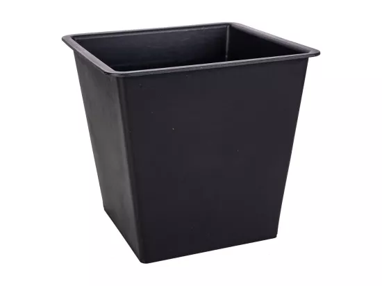 Cache-pot en rotin marron 31x31x56h