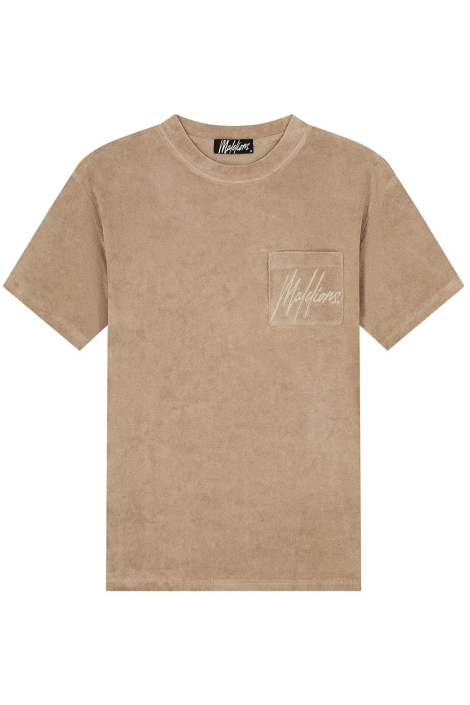 Malelions taupe heren t-shirt