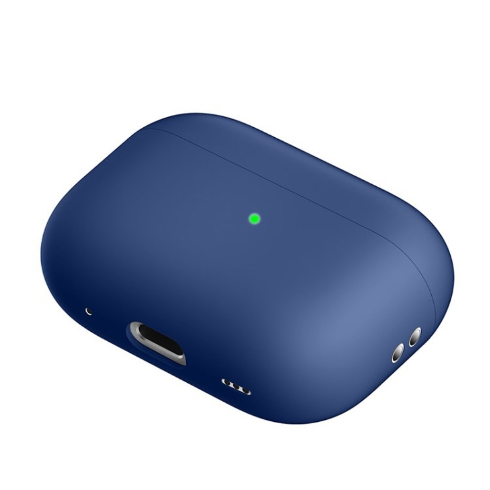 AirPods Pro 2 / AirPods Pro Silikon Case Schutzhülle Abdeckung - Dunkelblau (Matt)