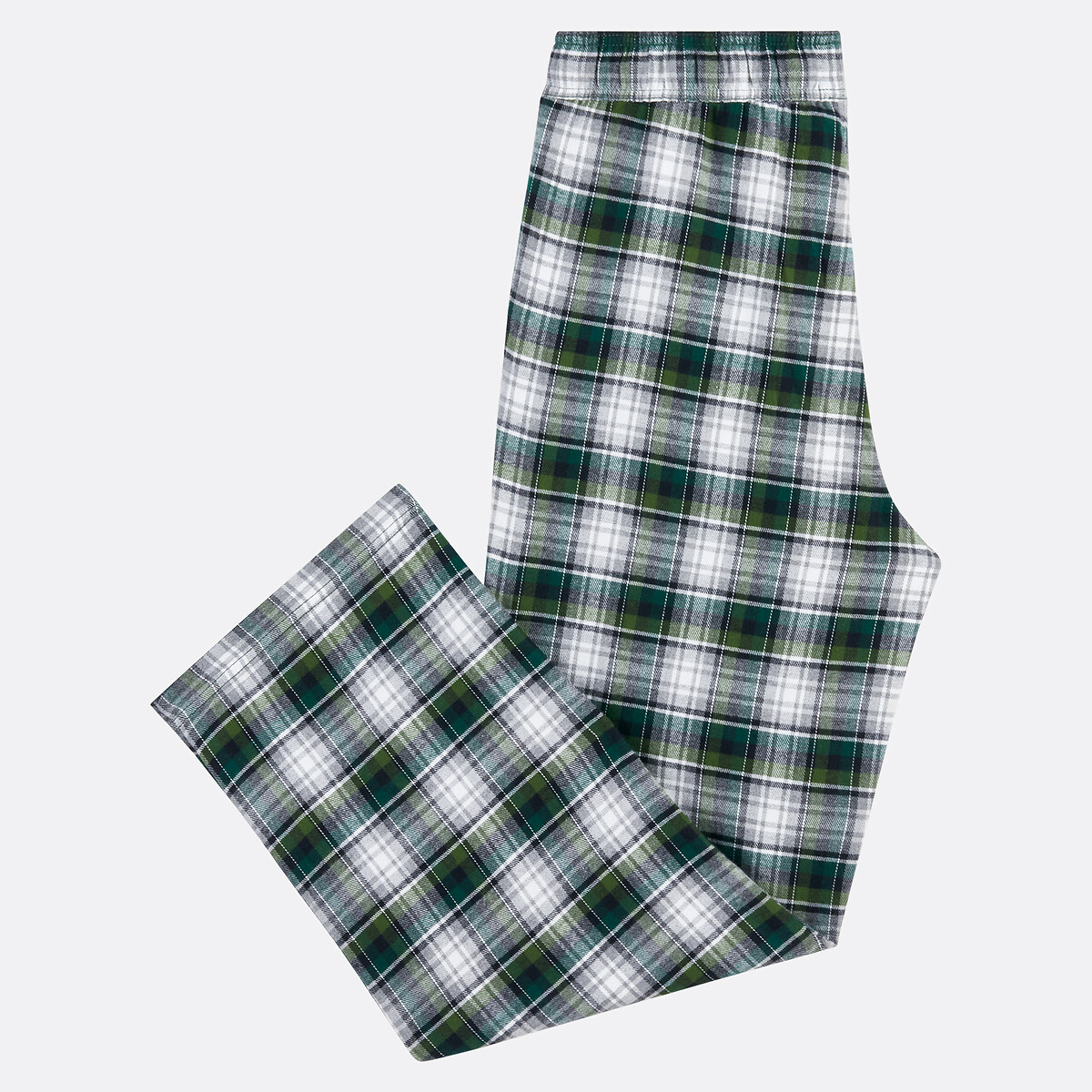 COLEÇÕES LA REDOUTE<br>Calças de pijama em algodão esfregado