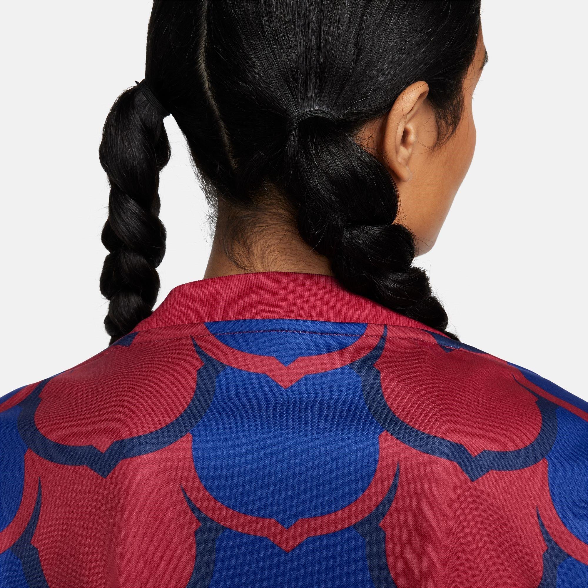 Nike FC Barcelona Academy Pro Pre Match Top 2023 2024 Womens