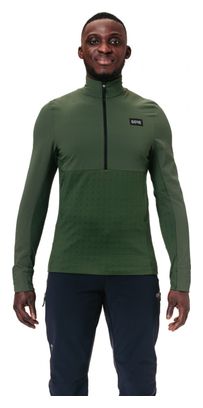 Maillot Manches Longues Gore Wear TrailKPR Hybride Vert