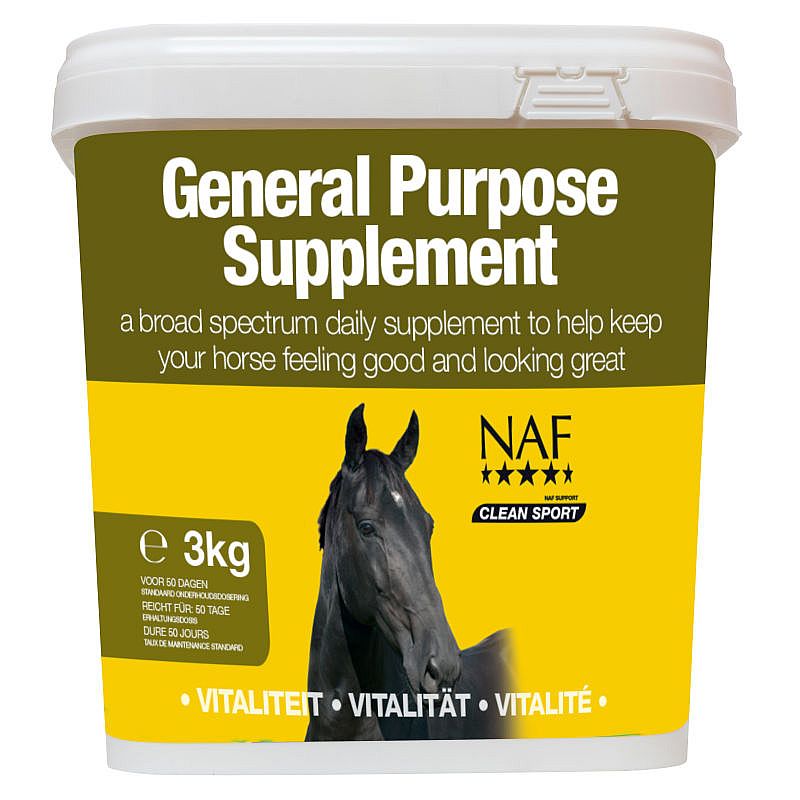 NAF General Purpose – Algemene dagelijkse ondersteuning voor paarden en pony’s
