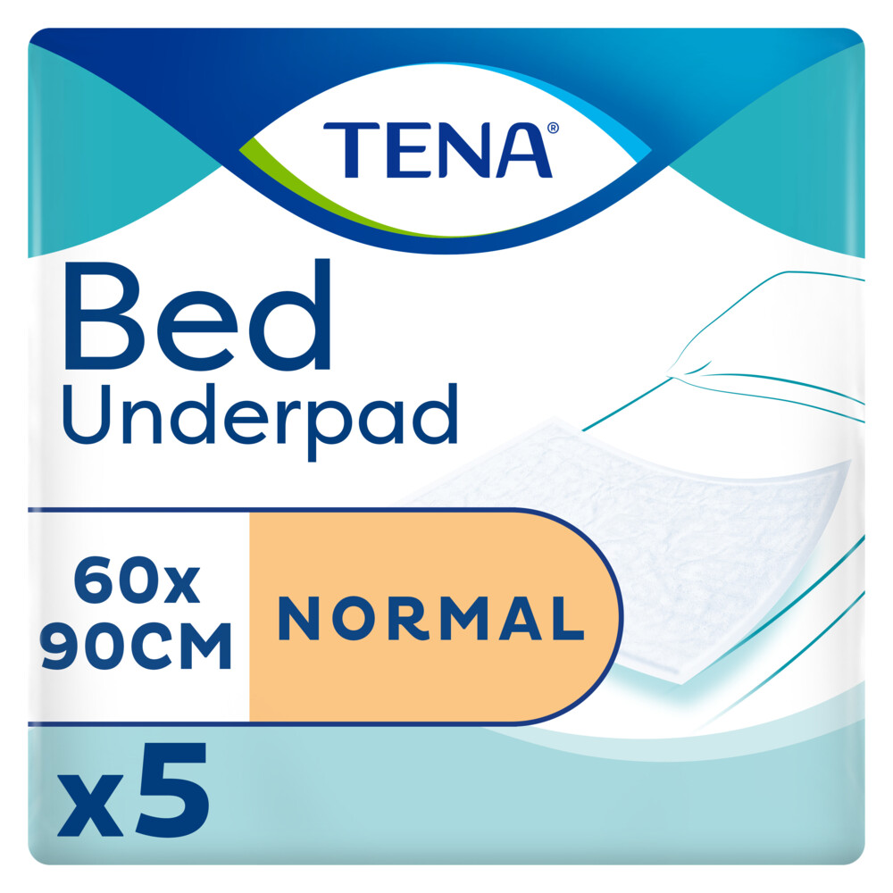 3x TENA Bed Onderlegger Plus 60 x 90 cm5 stuks