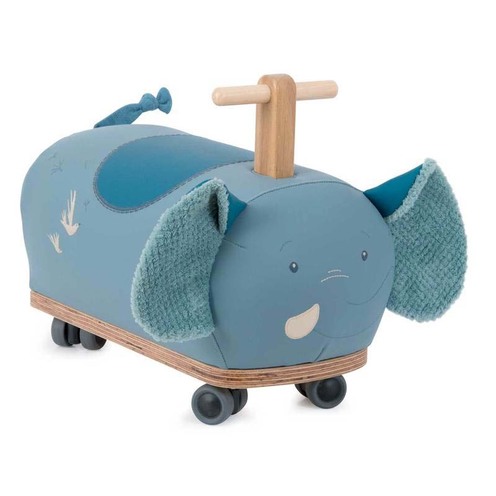 Porteur éléphant roue folle Sous mon baobab - MOULIN ROTY
